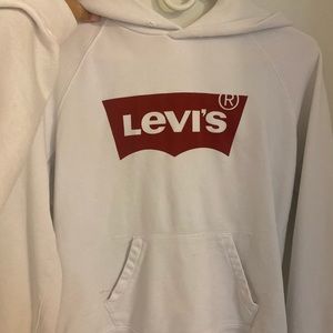 White Levi’s Hoodie